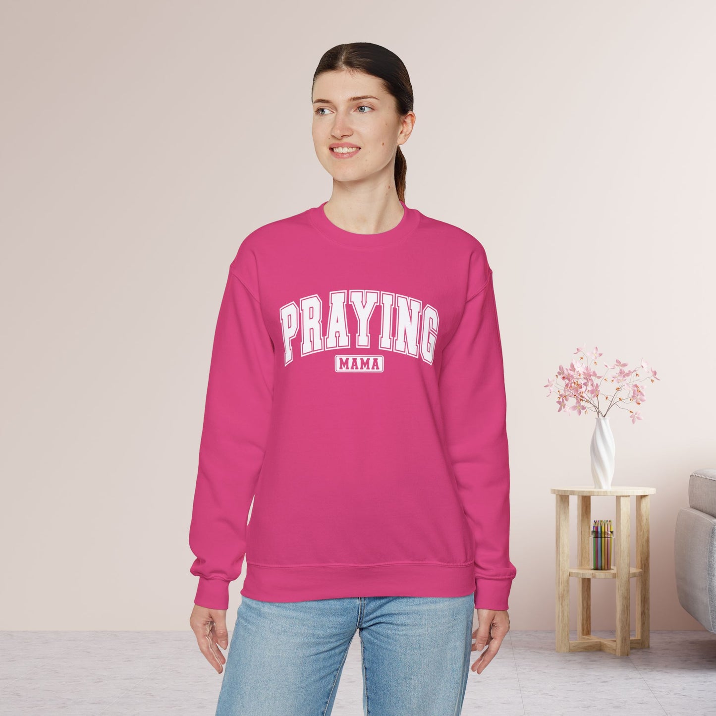 Praying Mama Sweatshirt - Christian Mom Sweatshirt