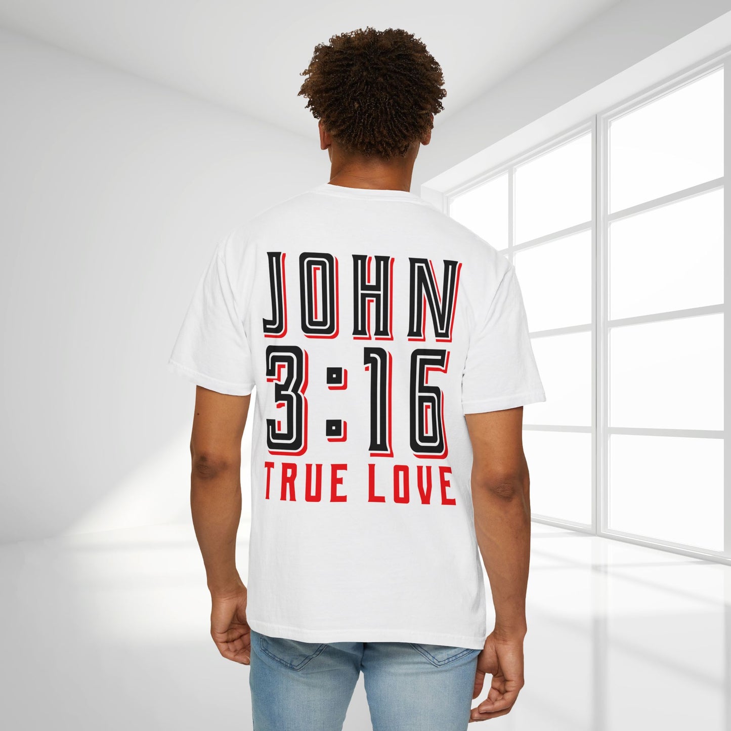 Comfort Colors John 3:16 Shirt