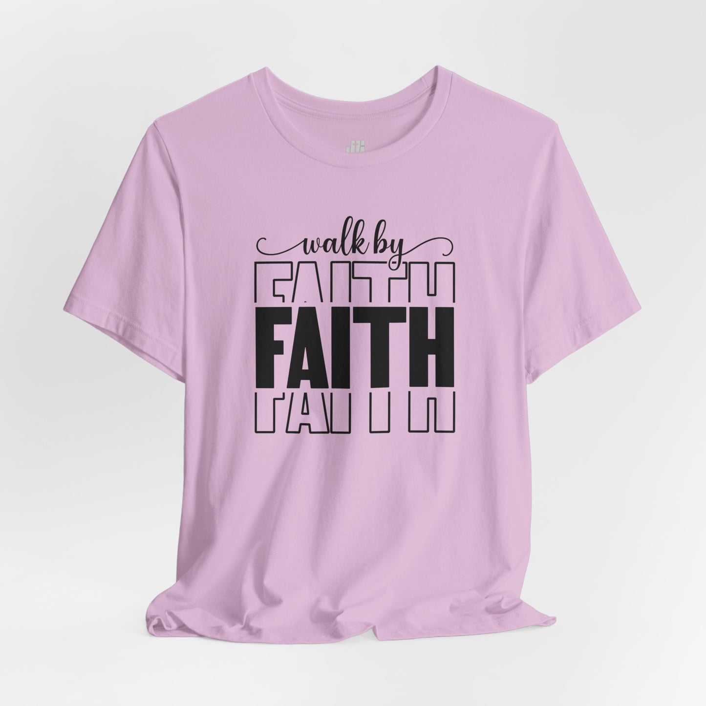 Walk by Faith Christian Soft Cotton Tee