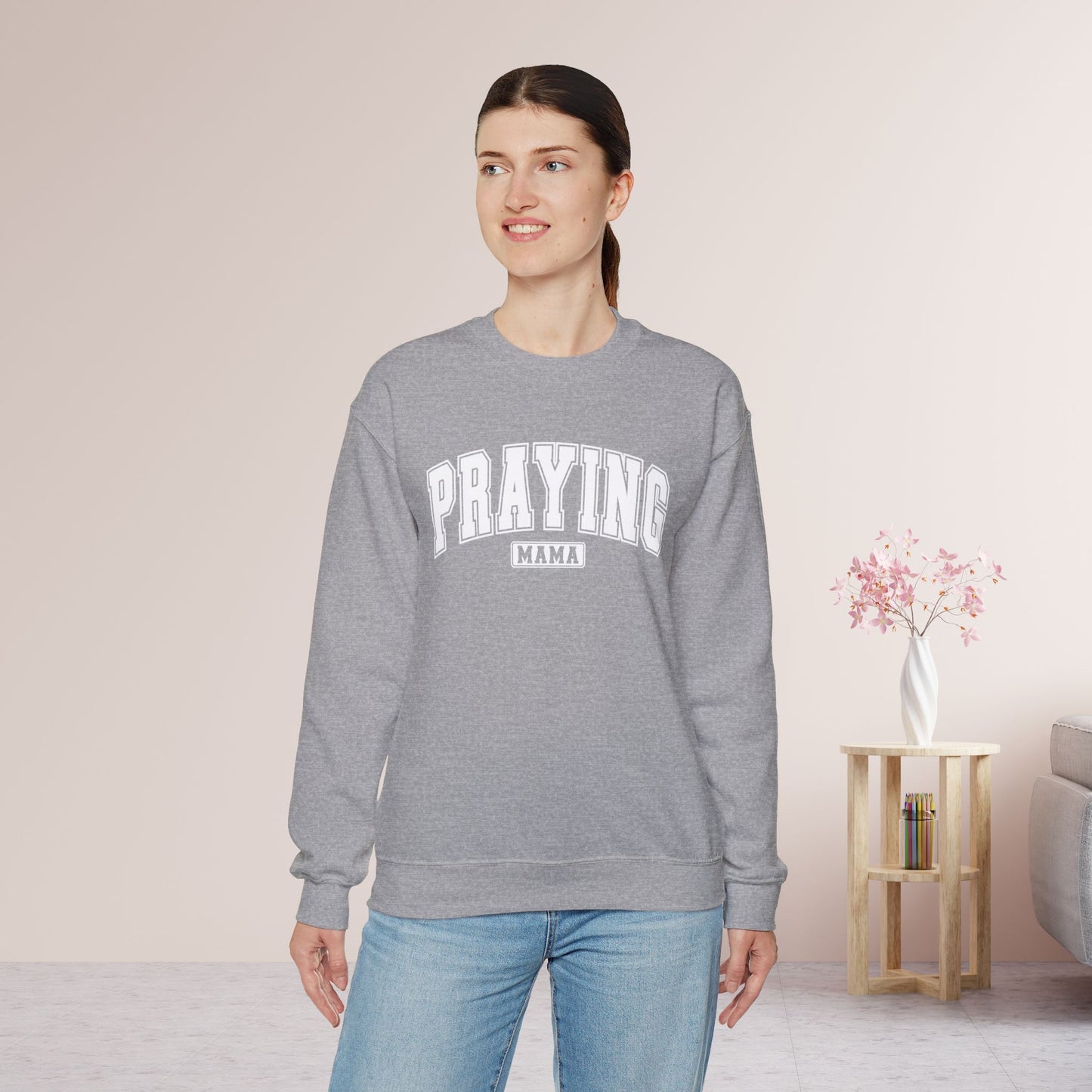 Praying Mama Sweatshirt - Christian Mom Sweatshirt