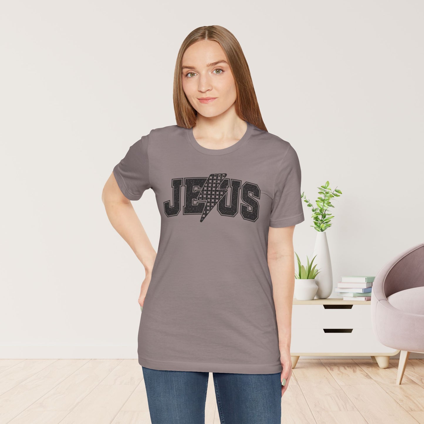 Jesus Soft Cotton Tee - Christian Shirt