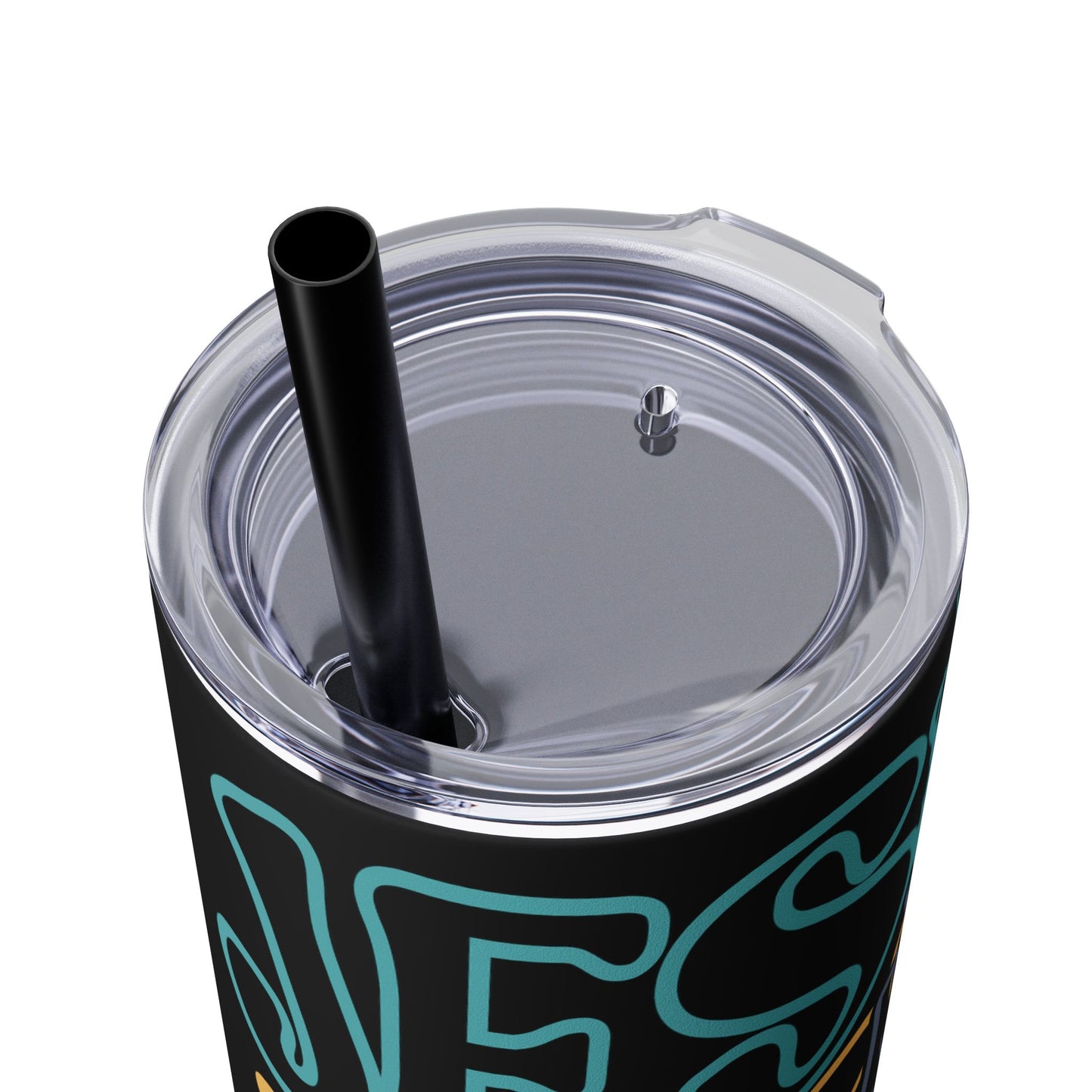 Jesus Skinny Tumbler with Straw - 20oz