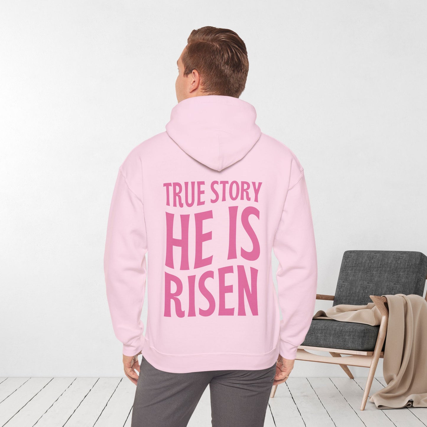 True Story He is Risen Christian Hoodie