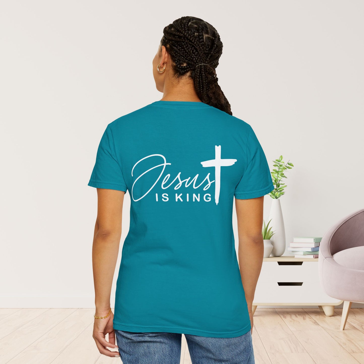 Comfort Colors Jesus is King Christian Shirt