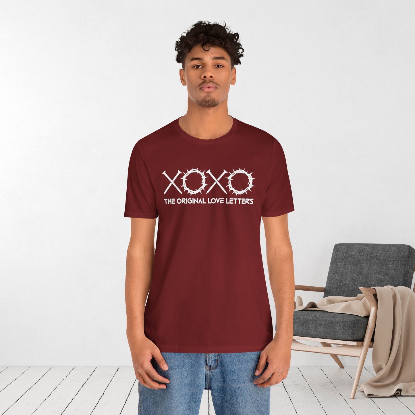 XOXO The Original Love Letters Soft Cotton Tee