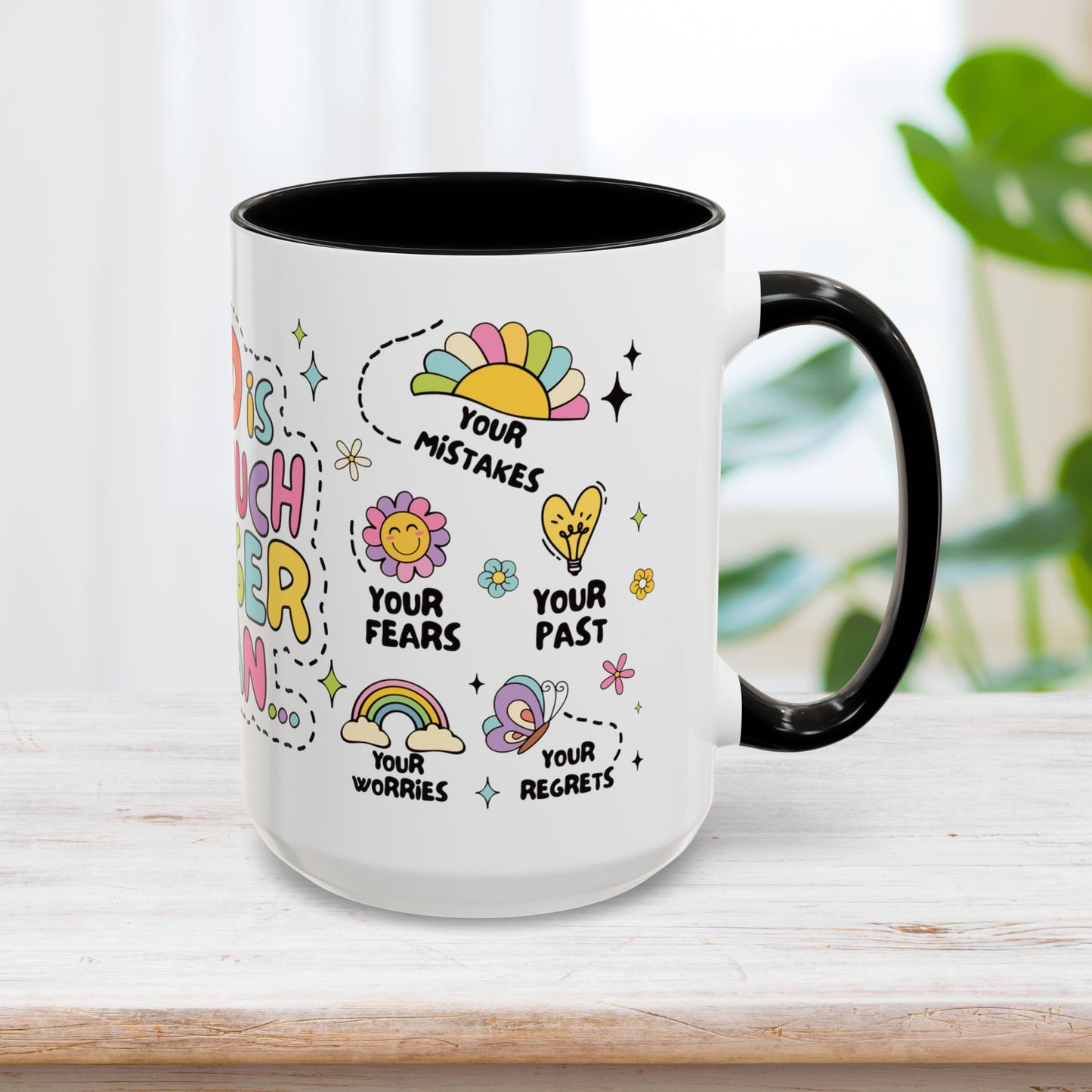 God is So Much Bigger Than Mug - Christian Coffee Mug