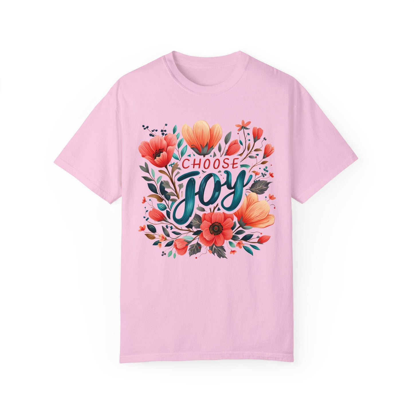 Women's Comfort Colors Choose Joy Tee - Christian Shirt