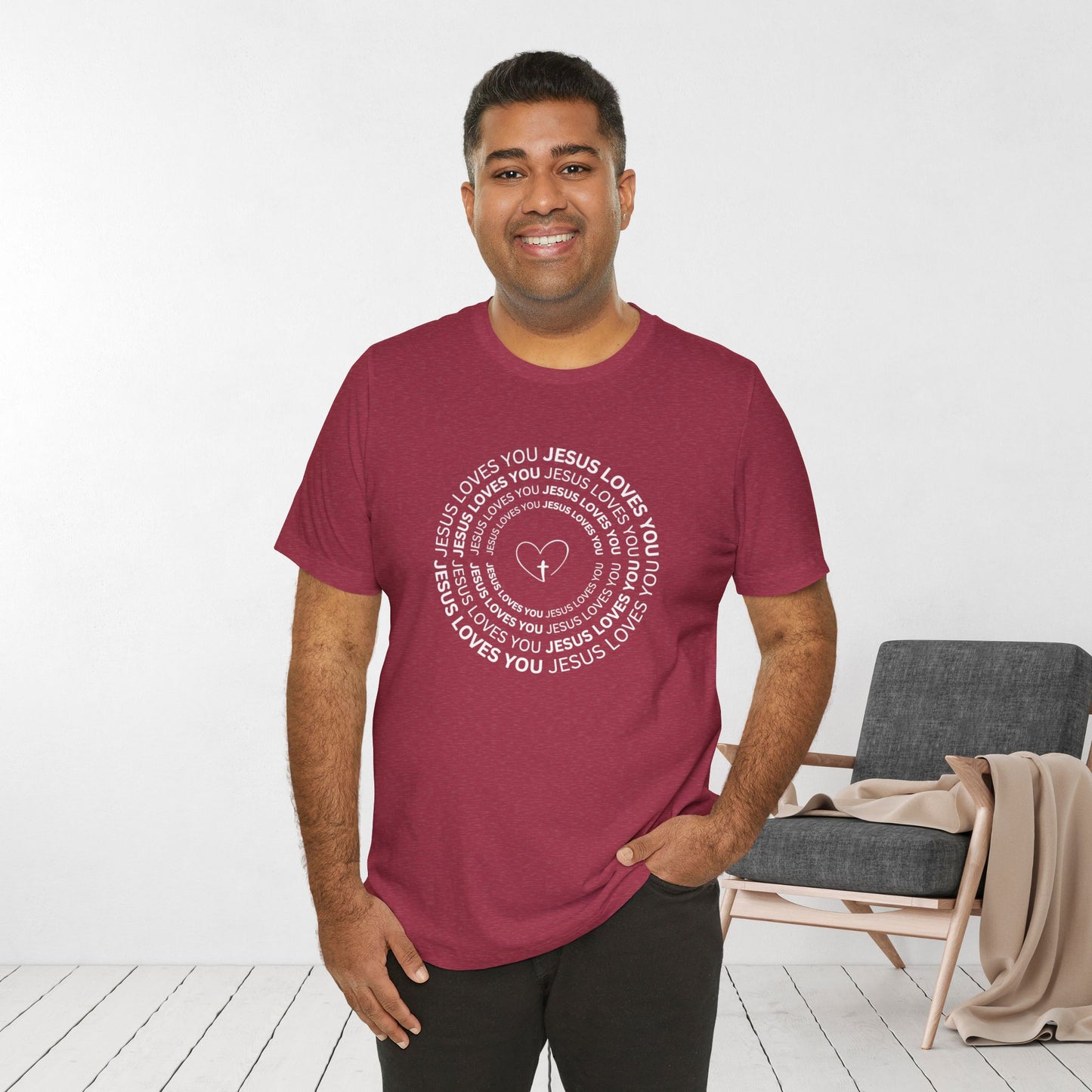 Jesus Loves You Soft Cotton Tee