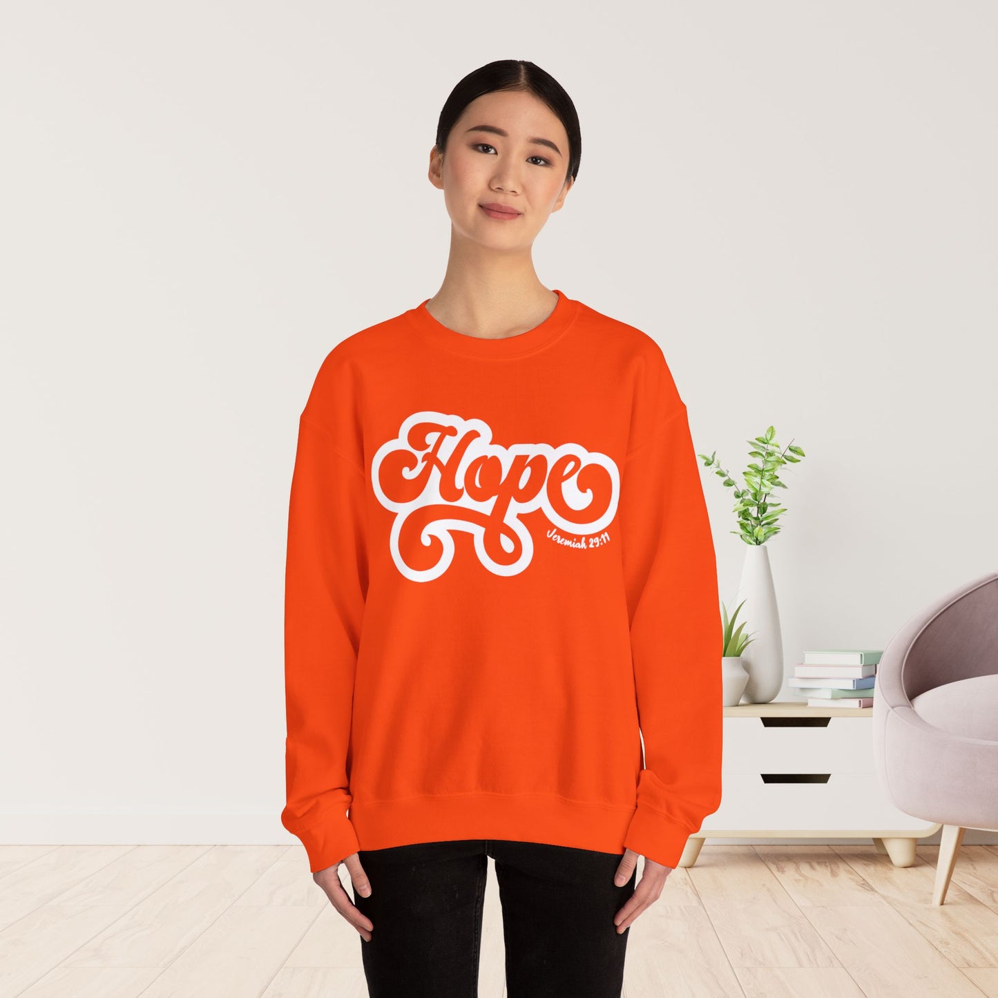 Hope Sweatshirt - Bible Verse Christian Sweatshirt