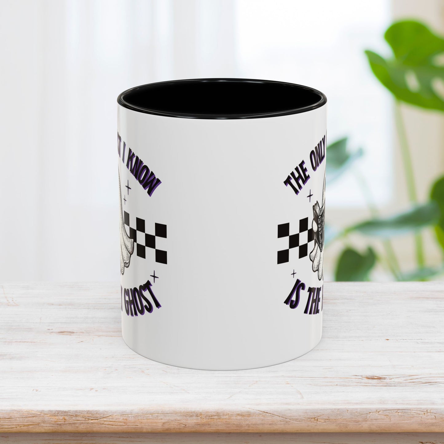 The Only Ghost I Know Is The Holy Ghost Mug - Christian Coffee Mug