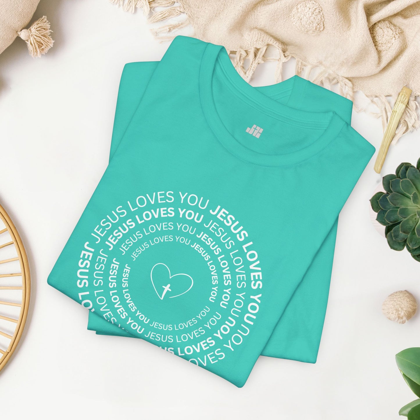 Jesus Loves You Soft Cotton Tee