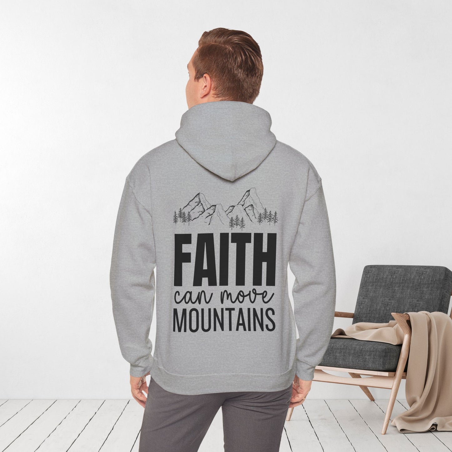 Faith Can Move Mountains Unisex Hoodie