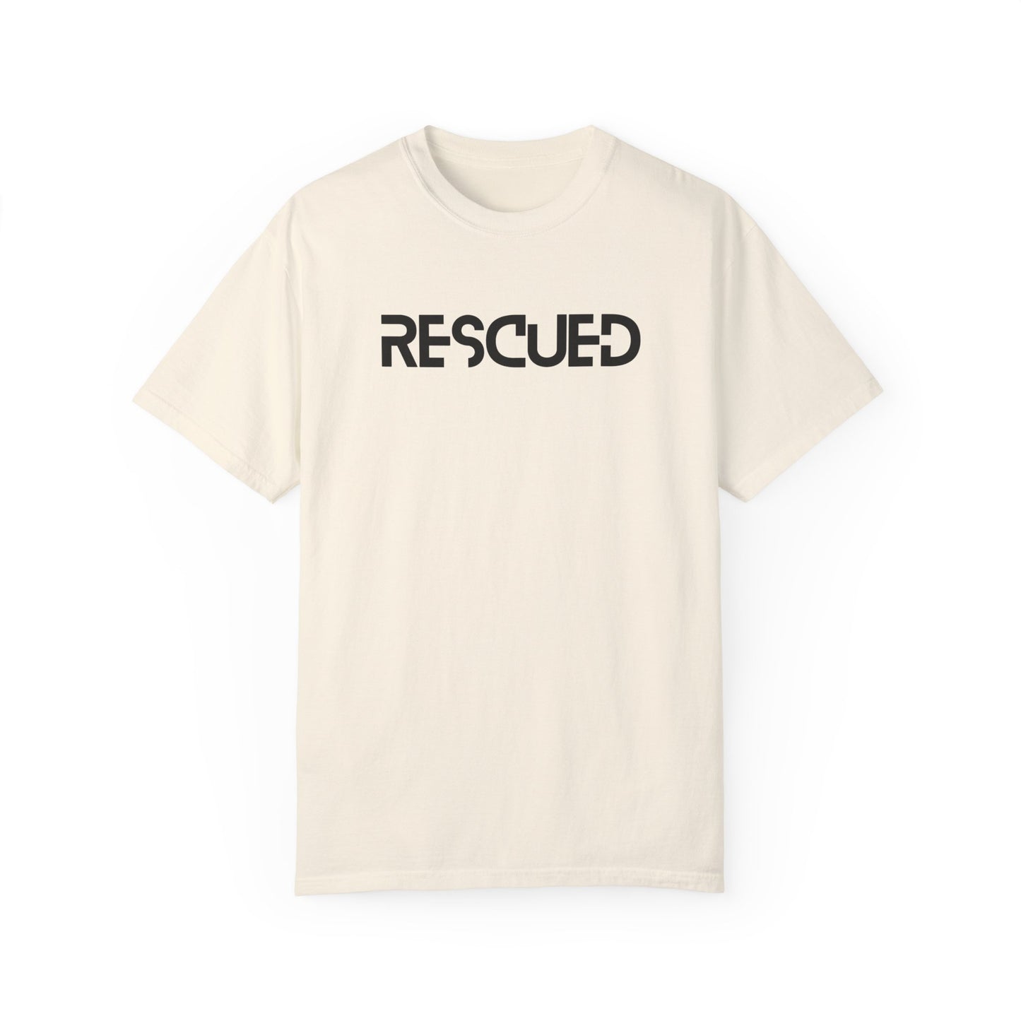 Rescued T-shirt - He Left The 99 to Rescue Me Comfort Colors Christian Shirt