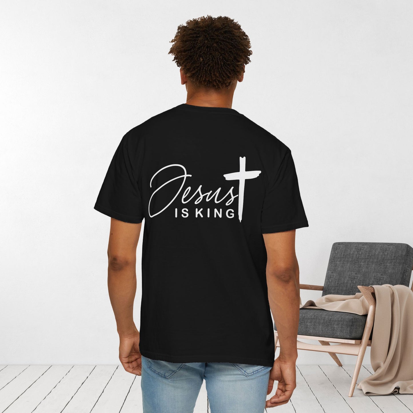 Comfort Colors Jesus is King Christian Shirt