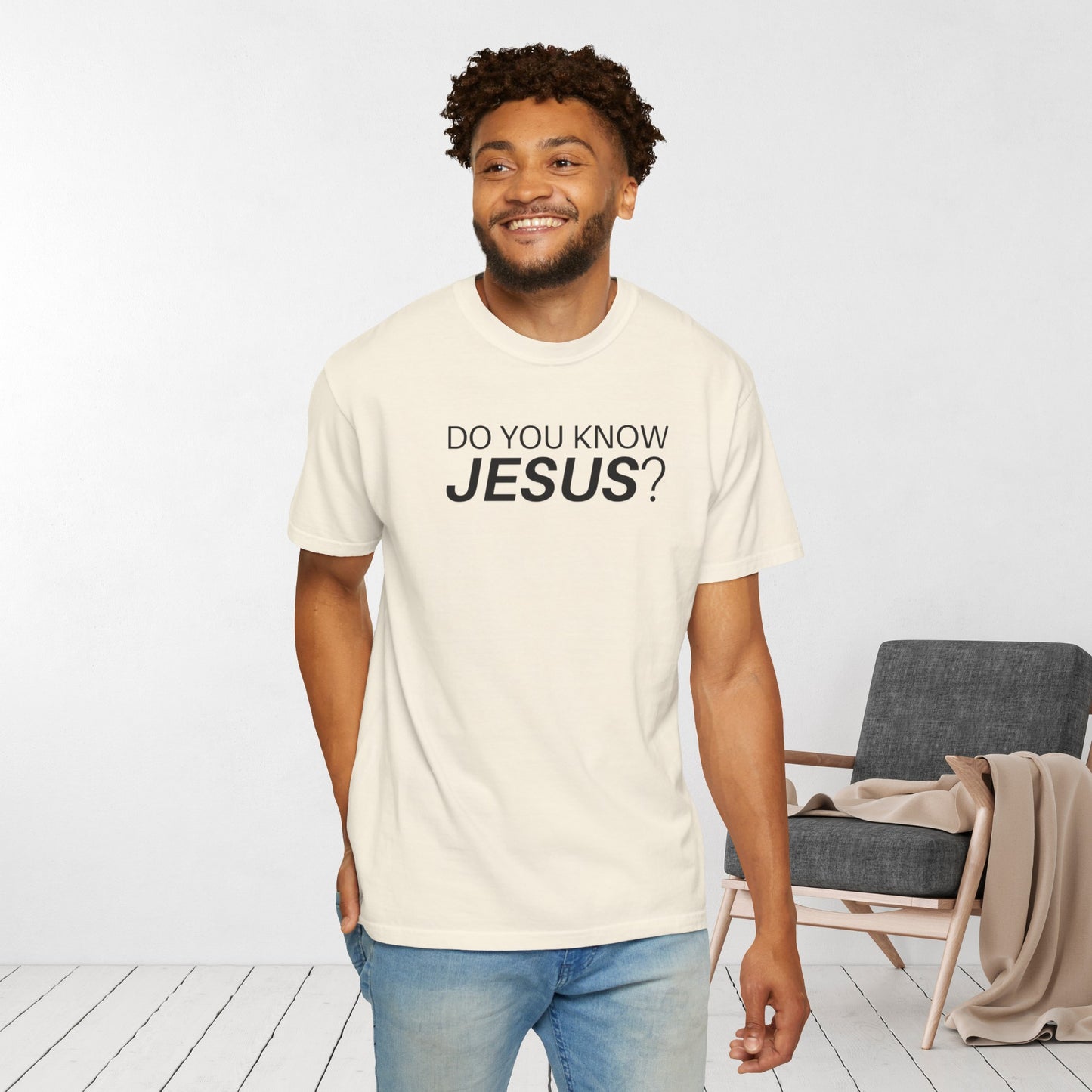 Do You Know Jesus Comfort Colors Shirt - Trendy  Christian T-shirt