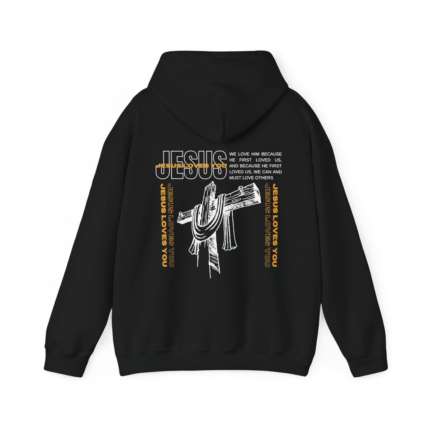 Men's Jesus Loves You Hoodie