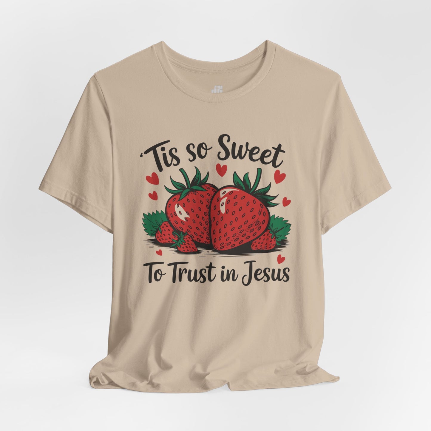 'Tis So Sweet to Trust in Jesus Soft Cotton Tee