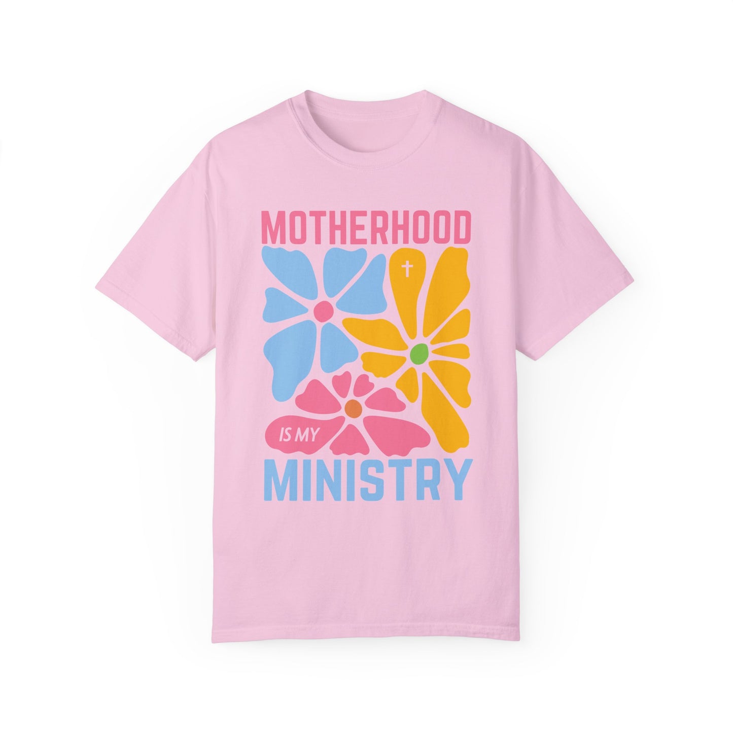 Motherhood is My Ministry Comfort Colors T-shirt