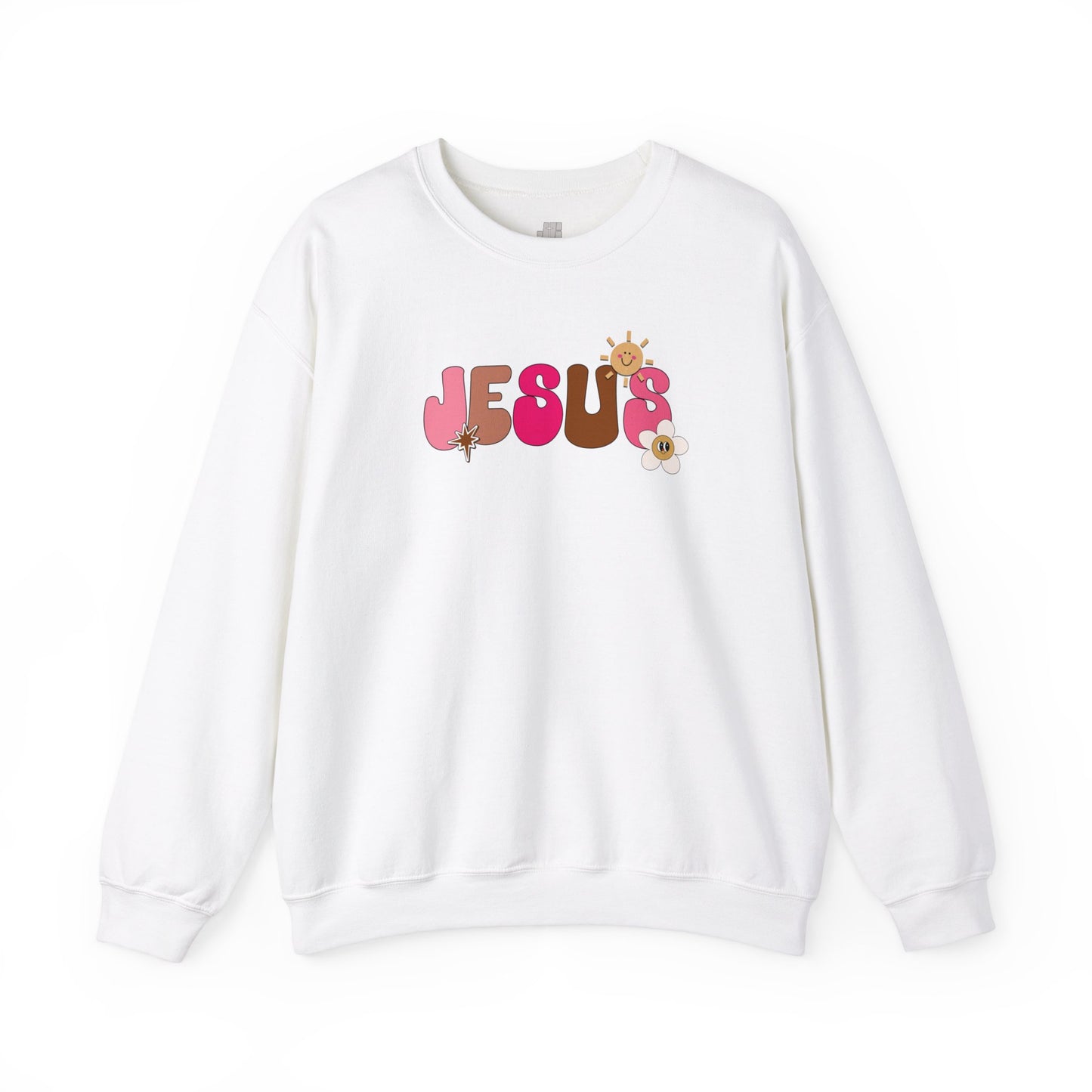 Pink Jesus is the Way John 14:6 Bible Verse Christian Sweatshirt