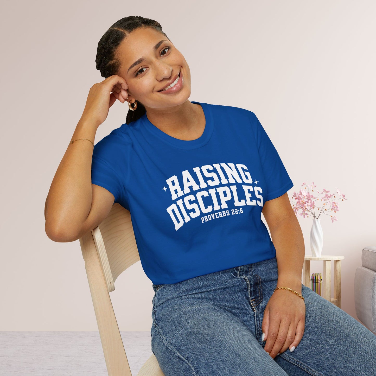 Raising Disciples Proverbs 22:6 Softstyle T-shirt