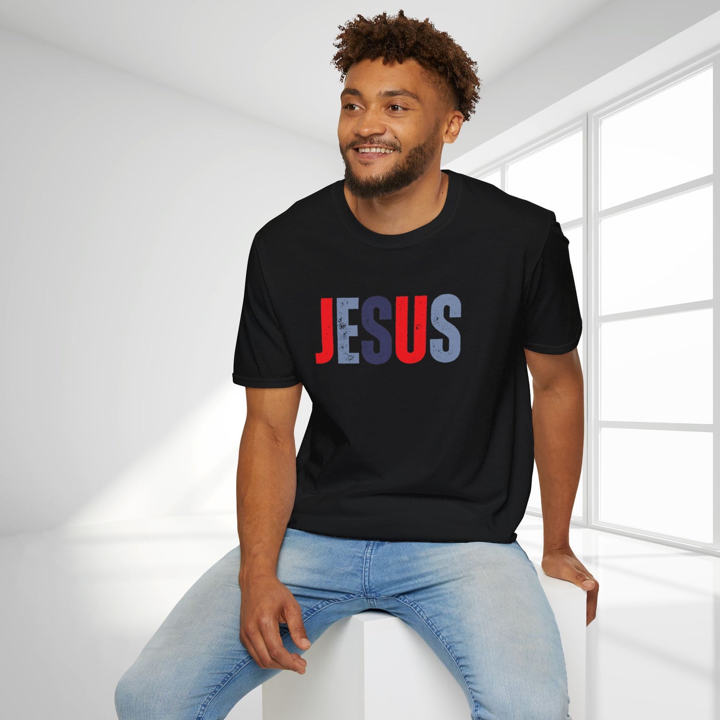 Jesus - The Way The Truth The Life Softstyle T-Shirt