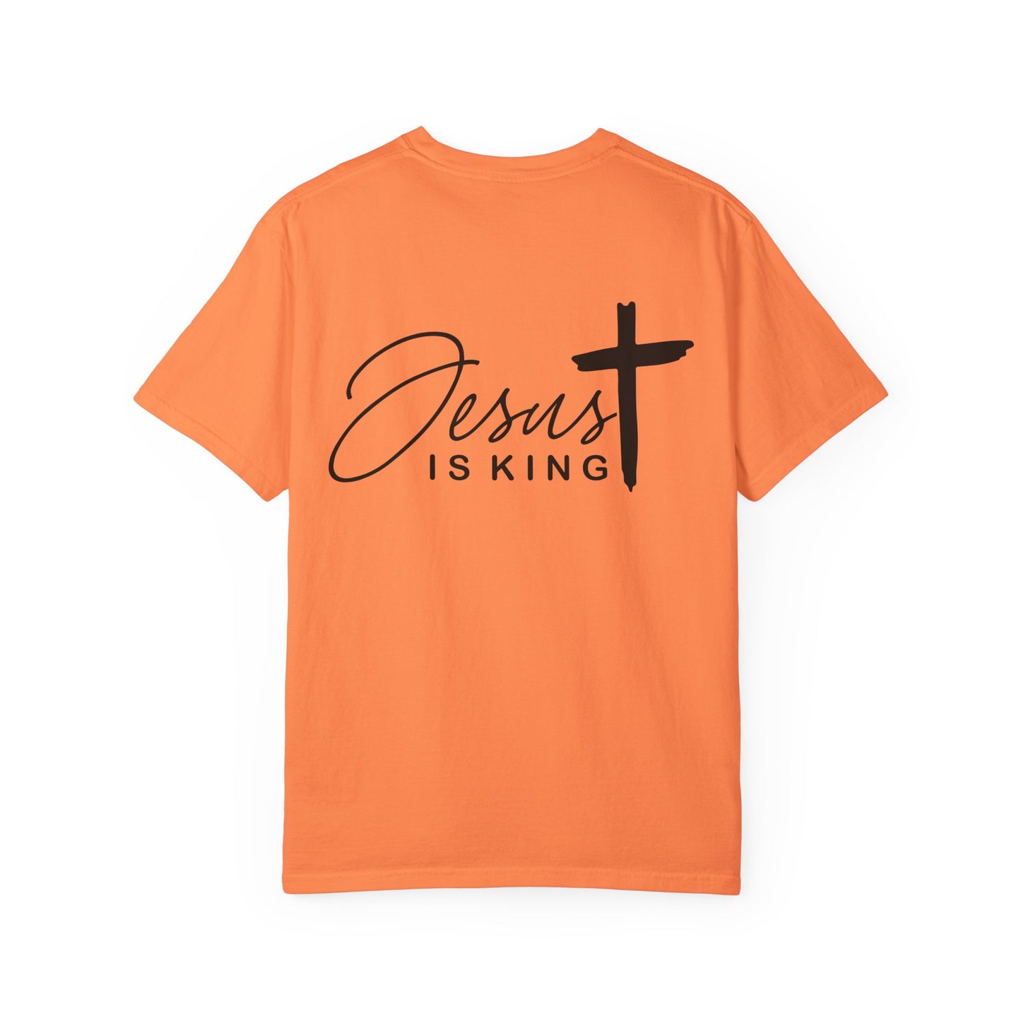 Comfort Colors Jesus is King Christian Tee