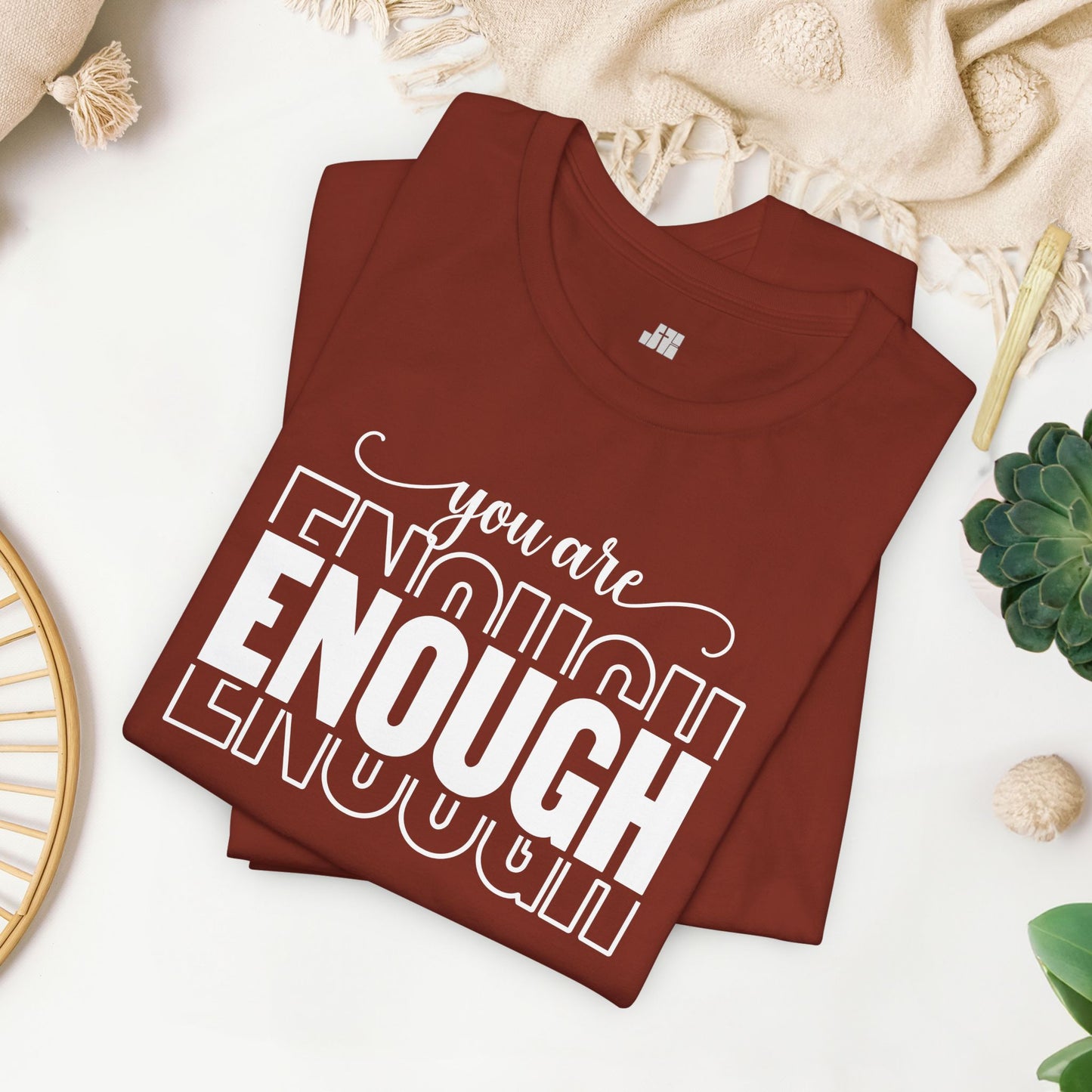 You are Enough Christian Soft Cotton Tee