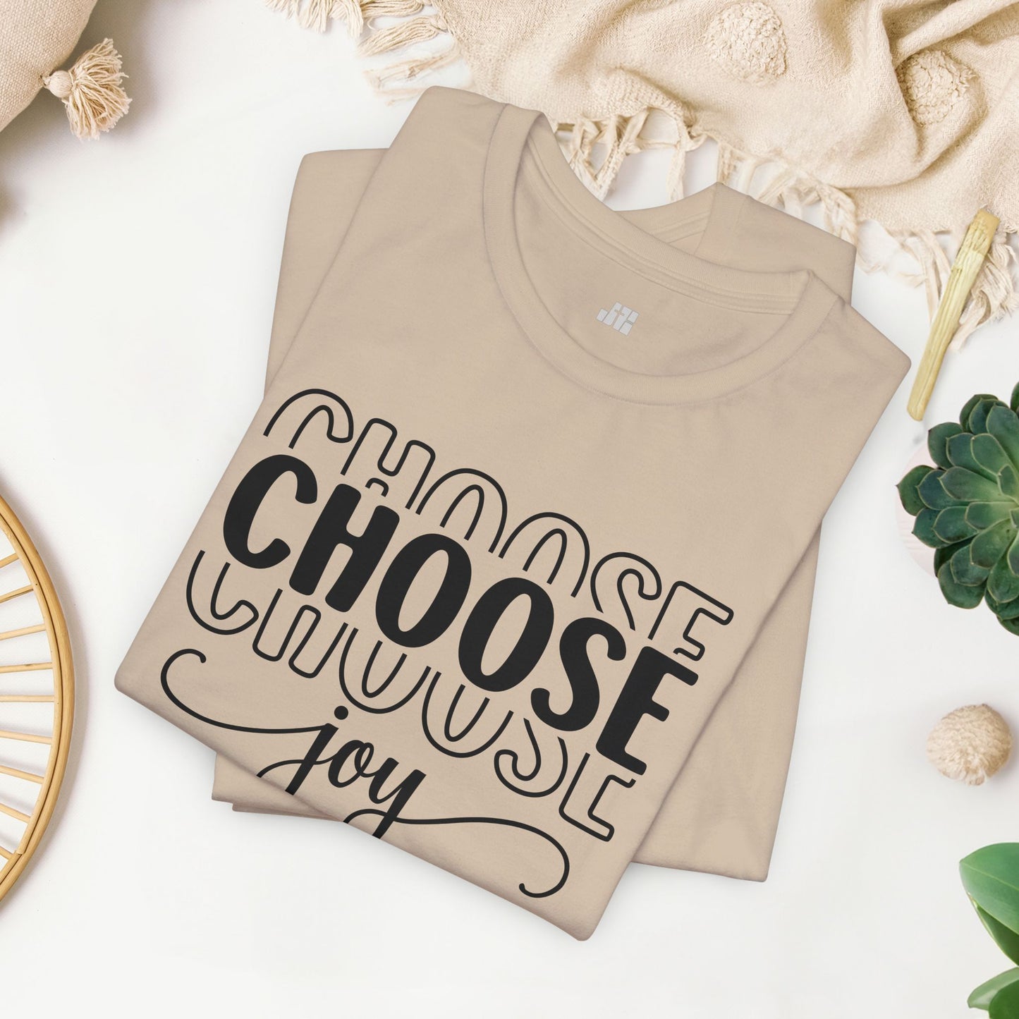 Choose Joy Christian Soft Cotton Tee