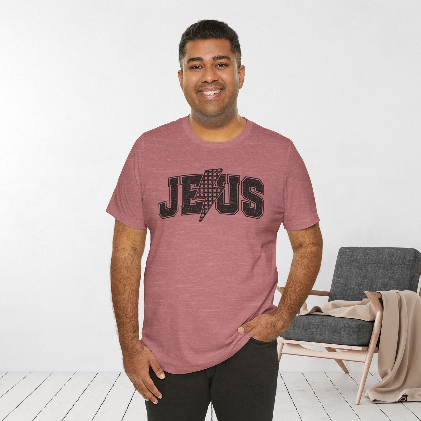 Jesus Soft Cotton Tee - Christian Shirt