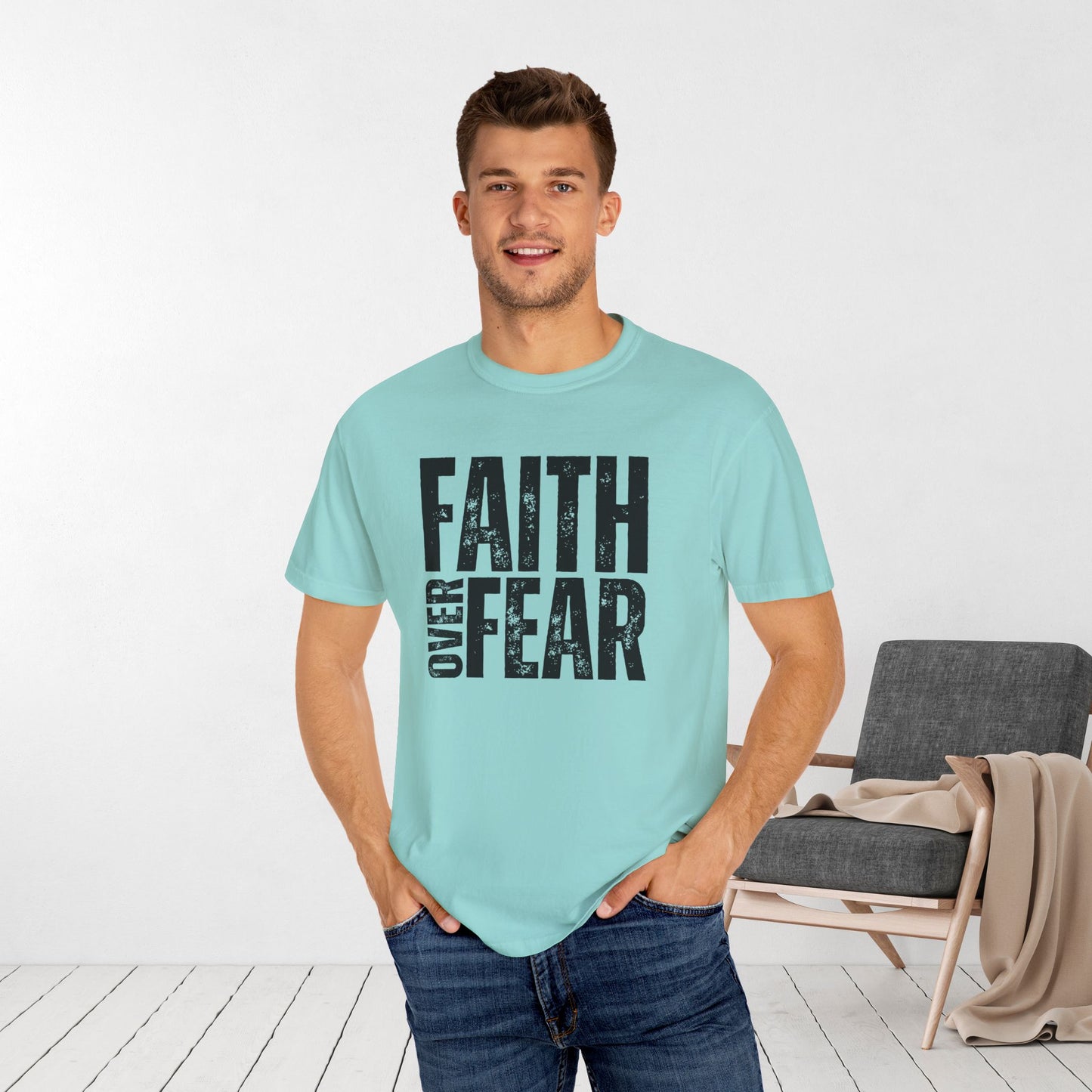 Comfort Colors Faith Over Fear Shirt Unisex Shirt