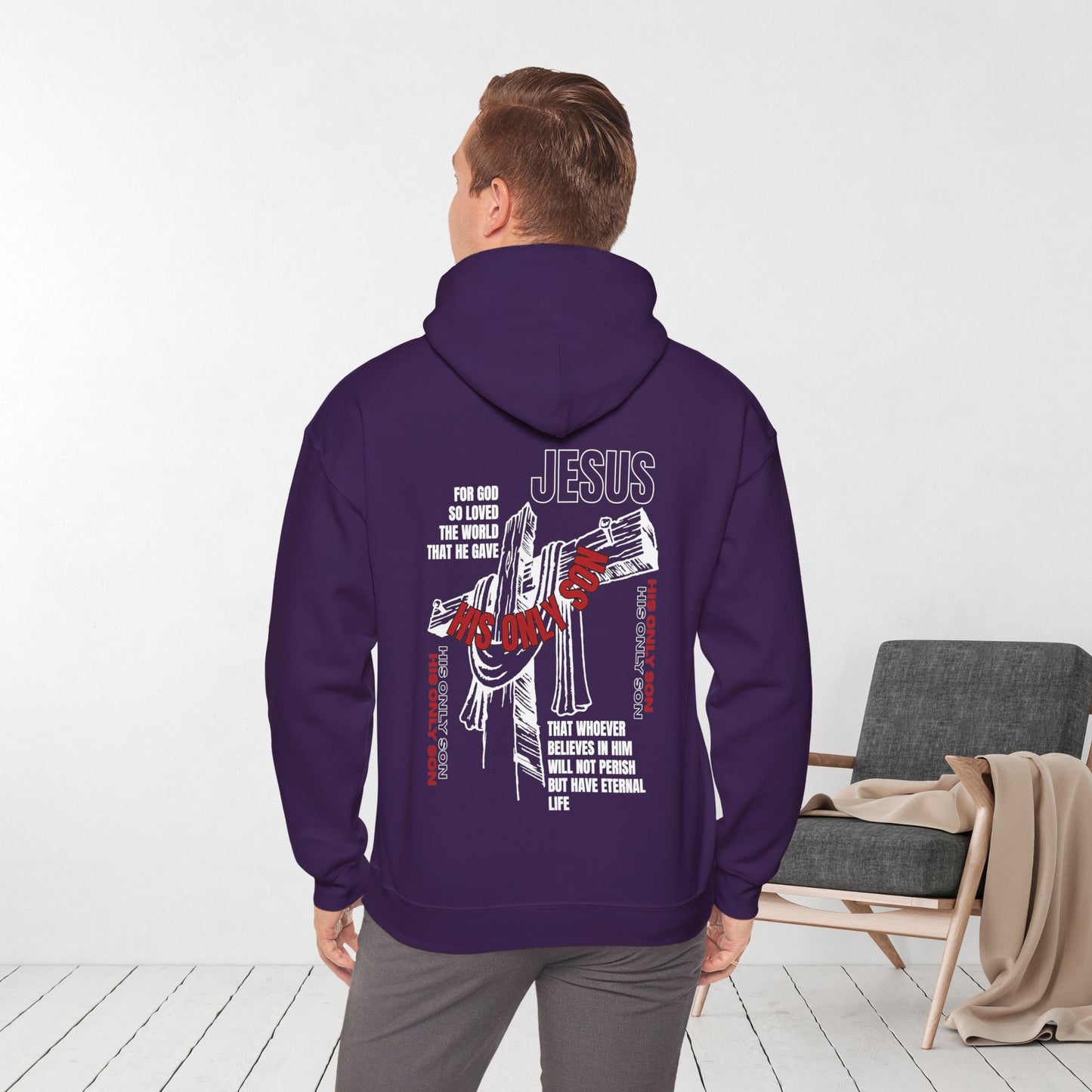 John 3:16 Men's Hoodie