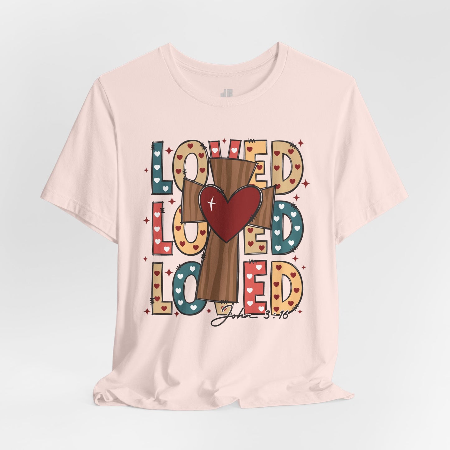 Loved John 3:16 Soft Cotton Tee