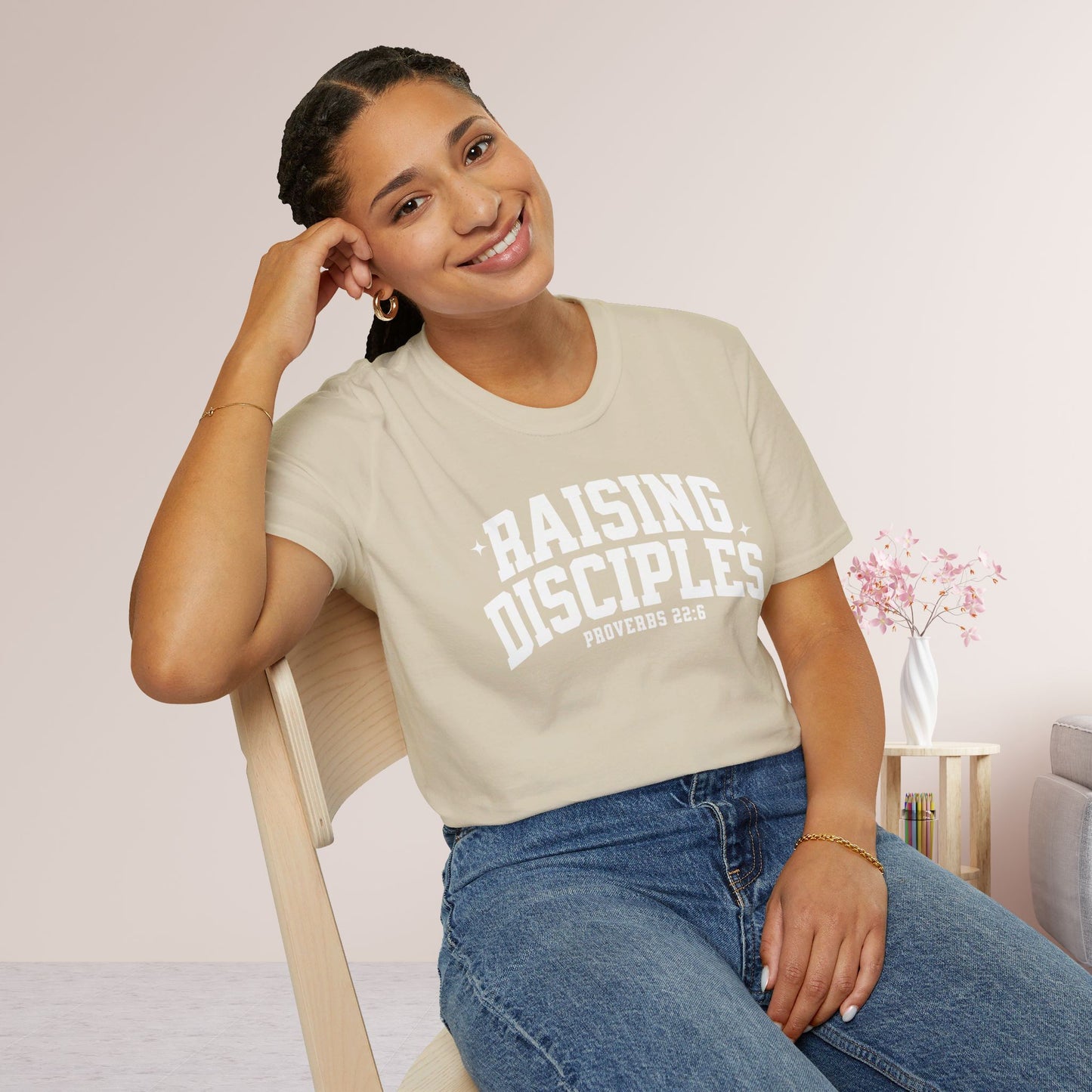 Raising Disciples Proverbs 22:6 Softstyle T-shirt