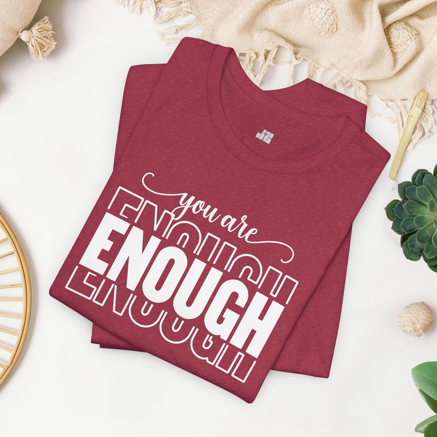 You are Enough Christian Soft Cotton Tee