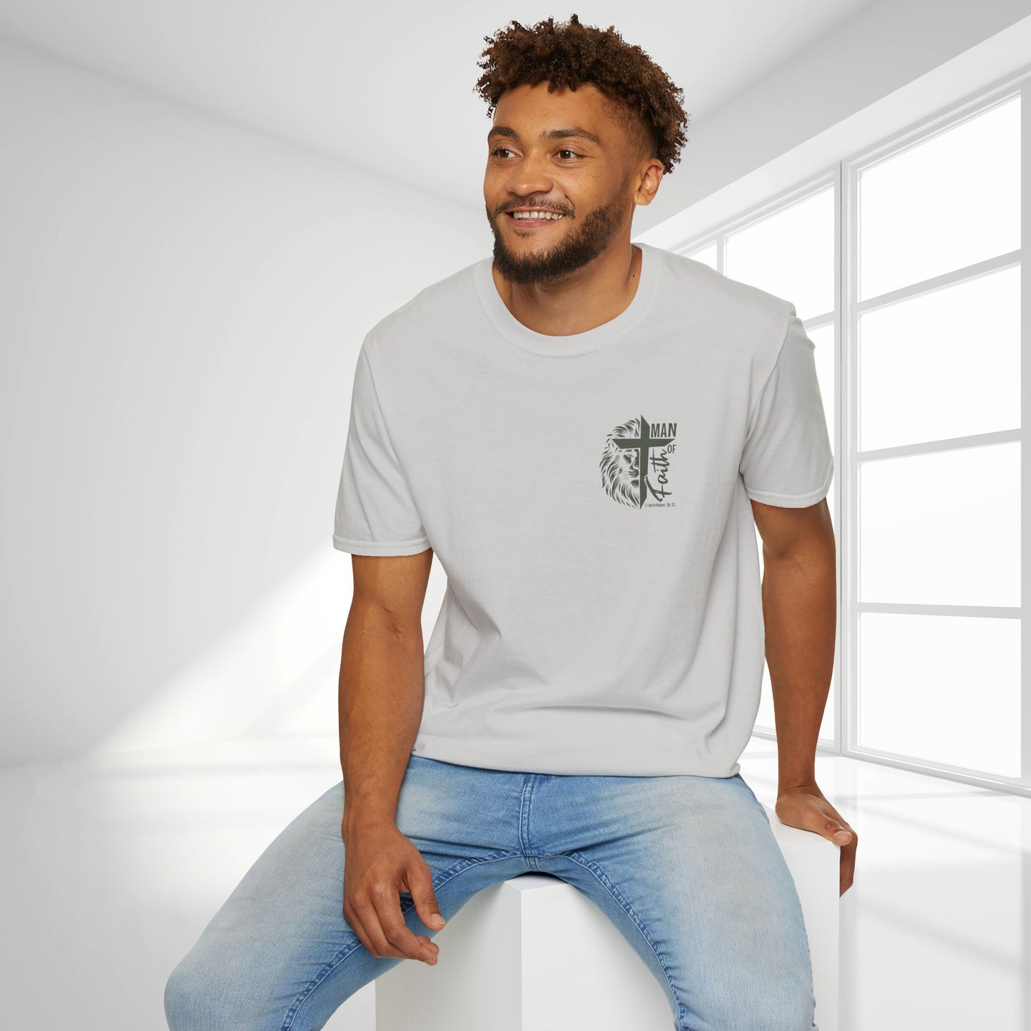 Man of Faith Softstyle T-shirt