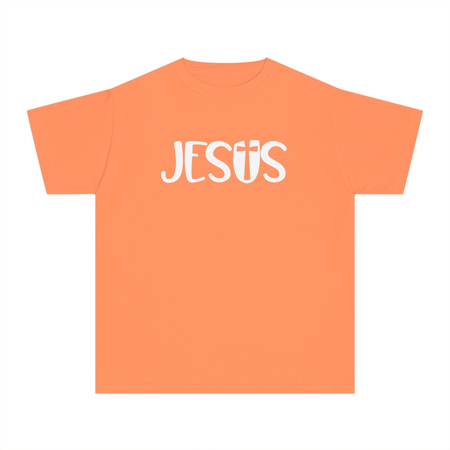 Jesus Comfort Colors Youth Christian Shirt