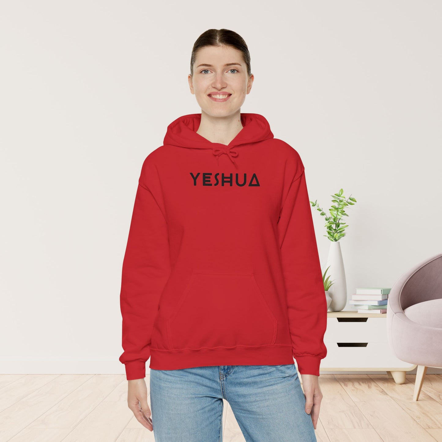 YESHUA Hoodie -  Minimalist Christian Hoodie