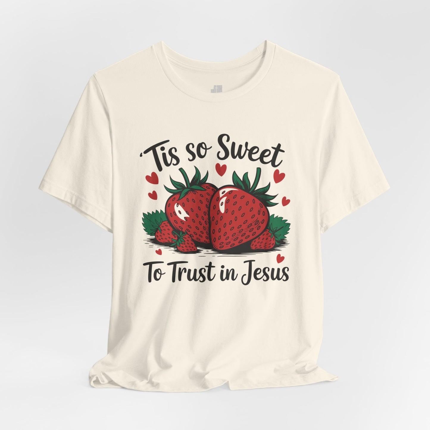 'Tis So Sweet to Trust in Jesus Soft Cotton Tee