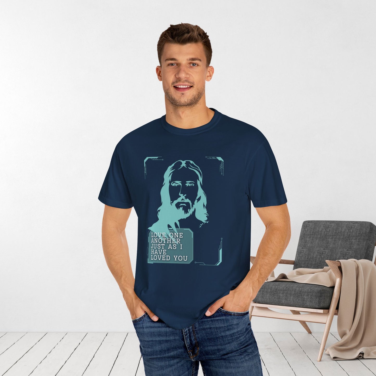 Comfort Colors Men's Jesus Shirt