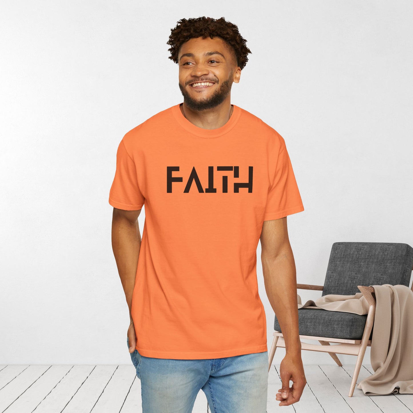 Faith T-shirt -  Ephesians 2:8 Comfort Colors Christian Shirt