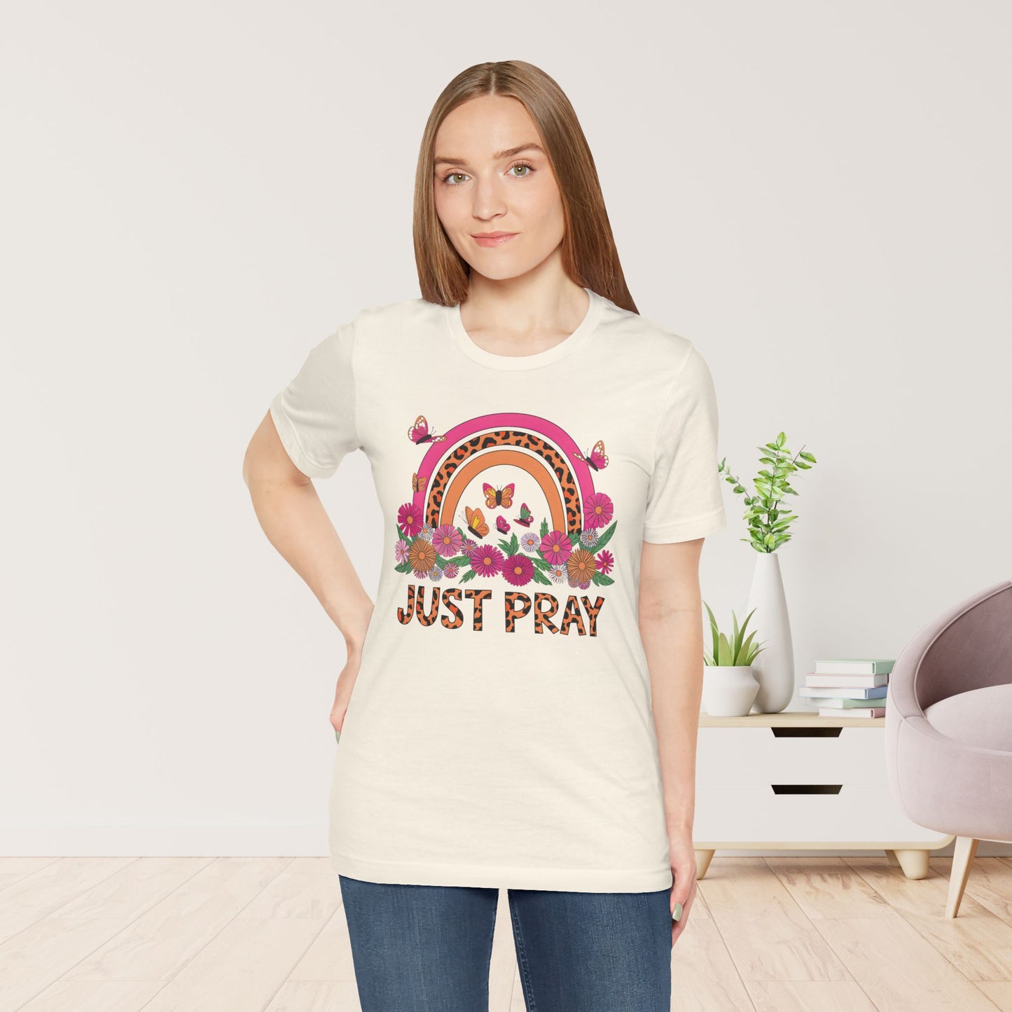 Just Pray Soft Cotton Tee