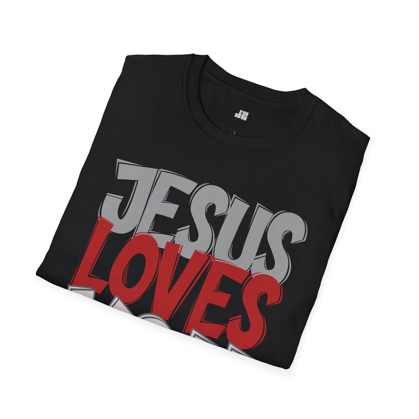 Unisex Jesus Loves You Softstyle T-shirt