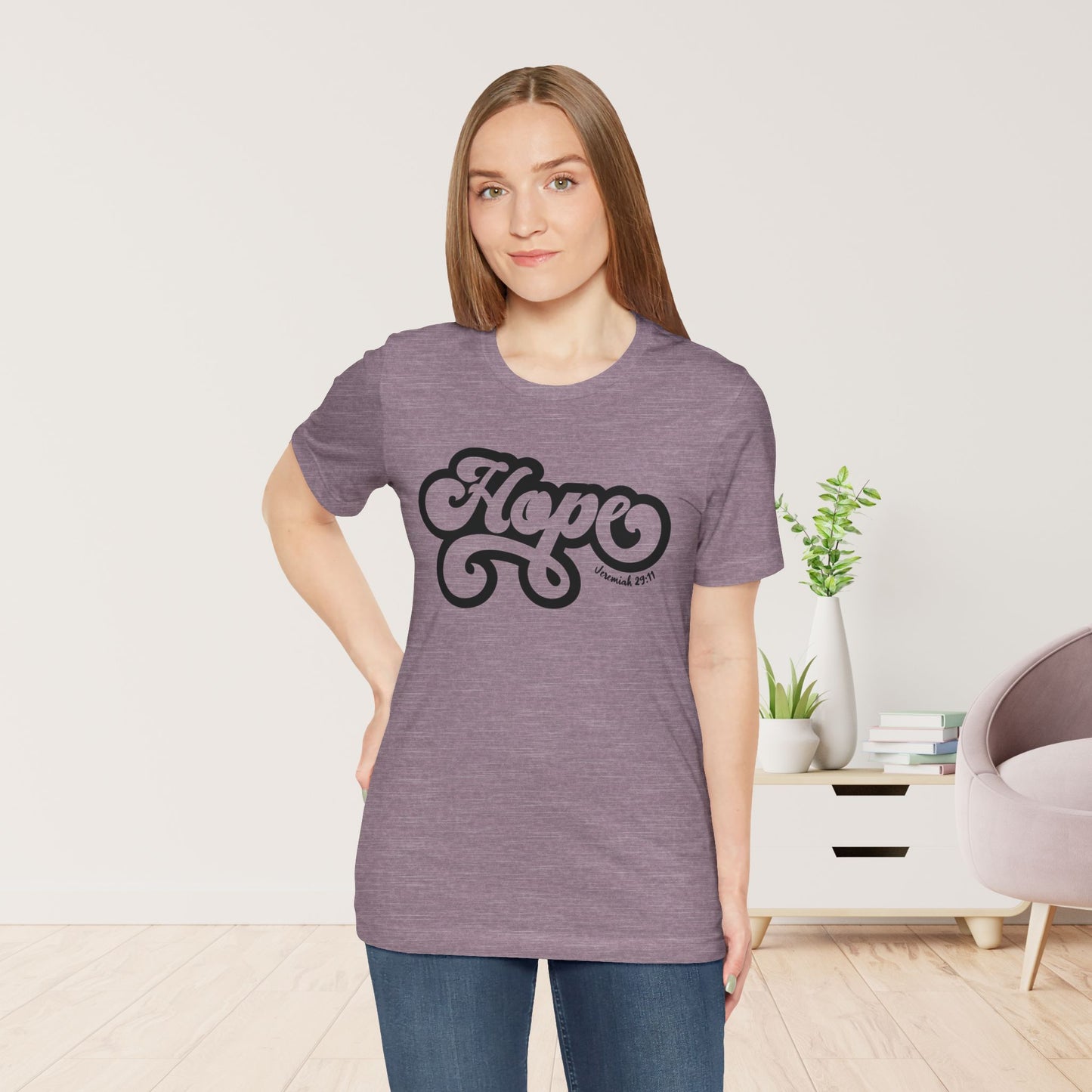 Hope Shirt - Bible Verse Christian Soft Cotton Tee