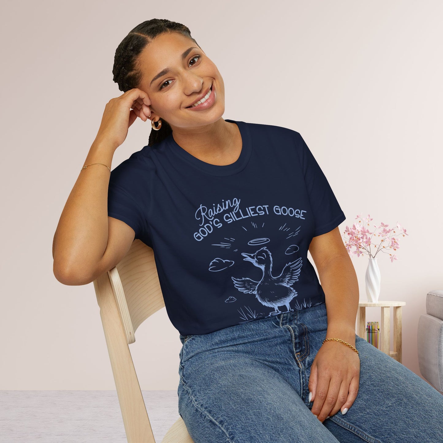 Raising God's Silliest Goose Softstyle T-shirt