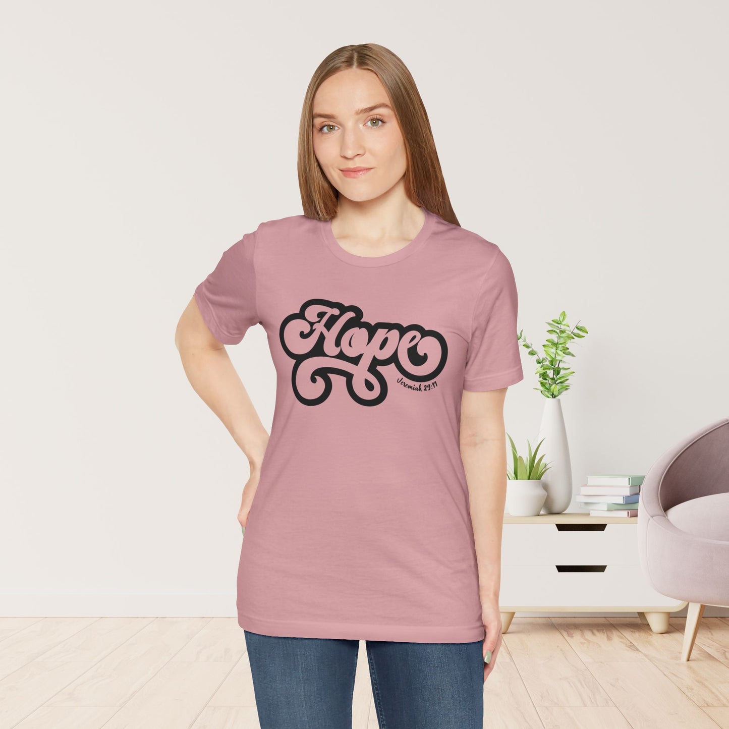 Hope Shirt - Bible Verse Christian Soft Cotton Tee