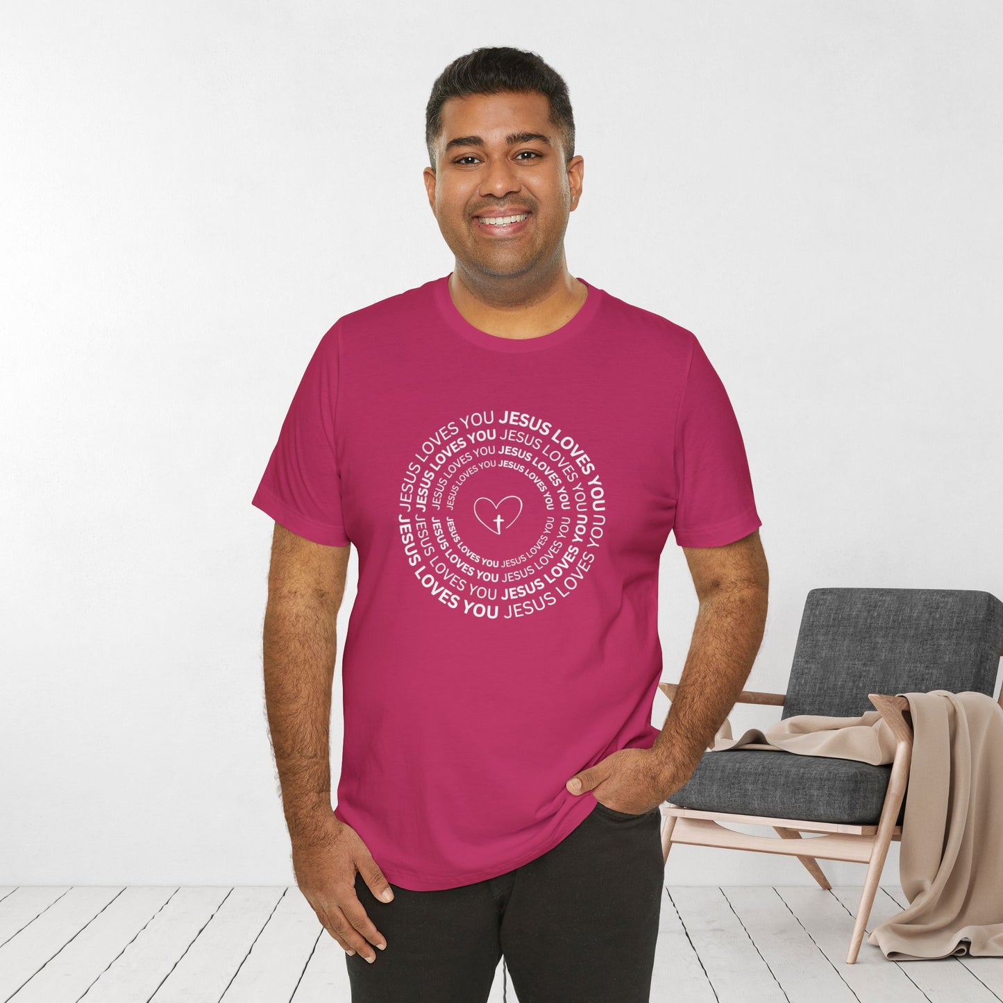 Jesus Loves You Soft Cotton Tee