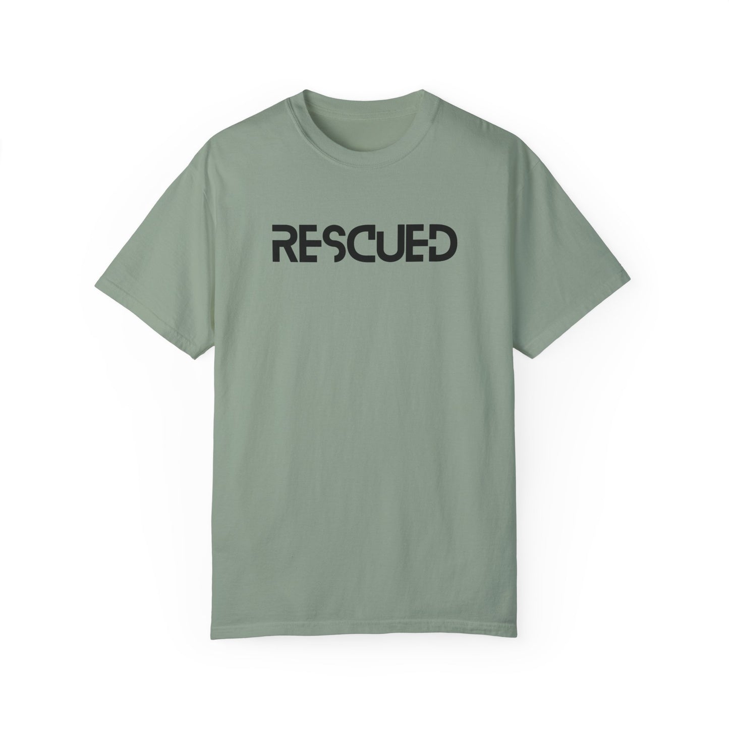 Rescued T-shirt - He Left The 99 to Rescue Me Comfort Colors Christian Shirt