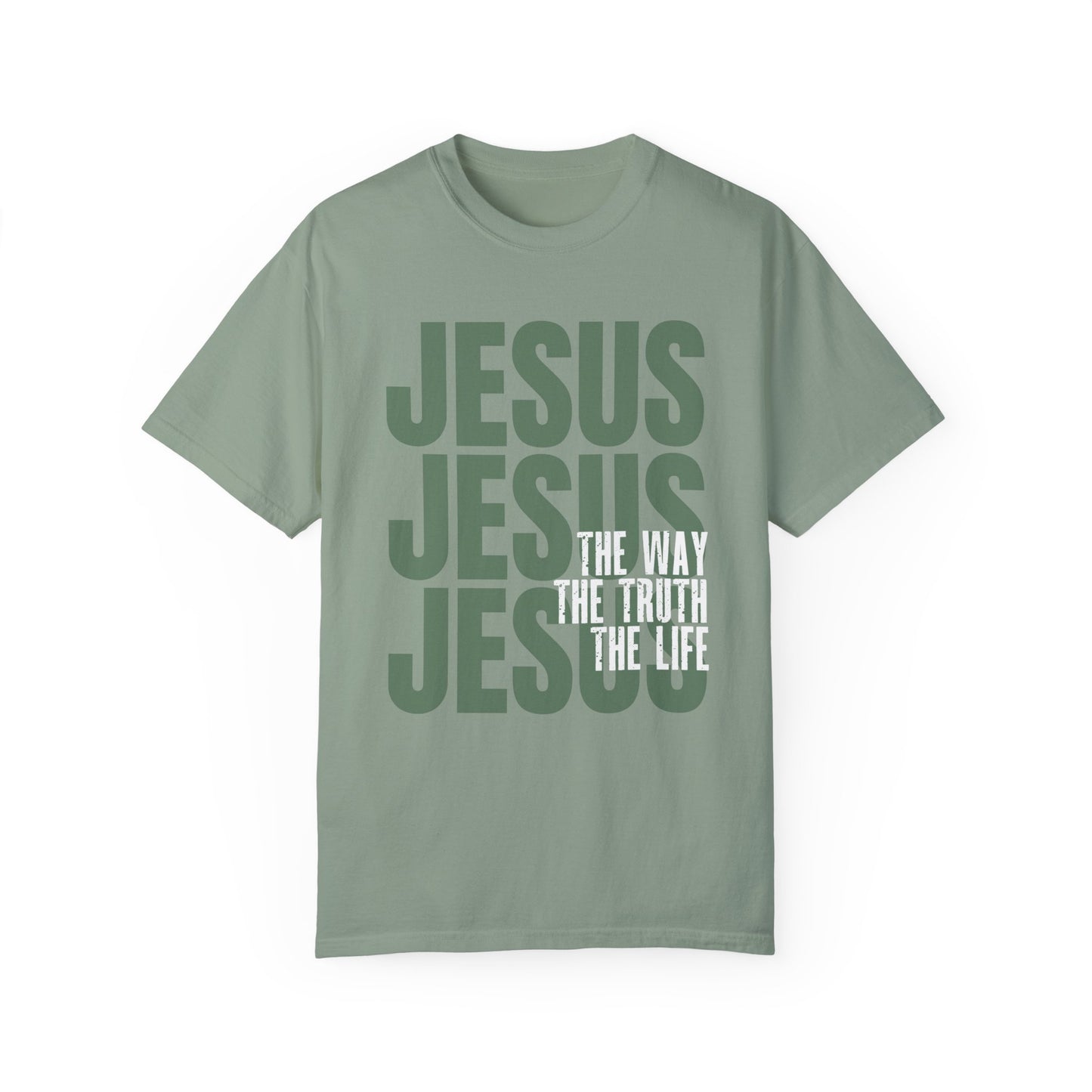 Comfort Colors Jesus Shirt - Bible Verse Shirt John 14:6