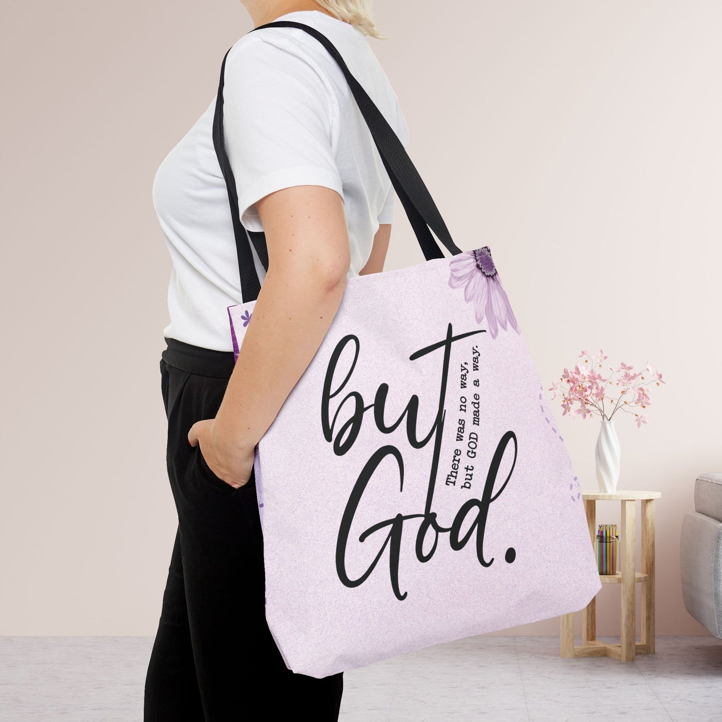 But God Tote Bag - Christian Tote Bag