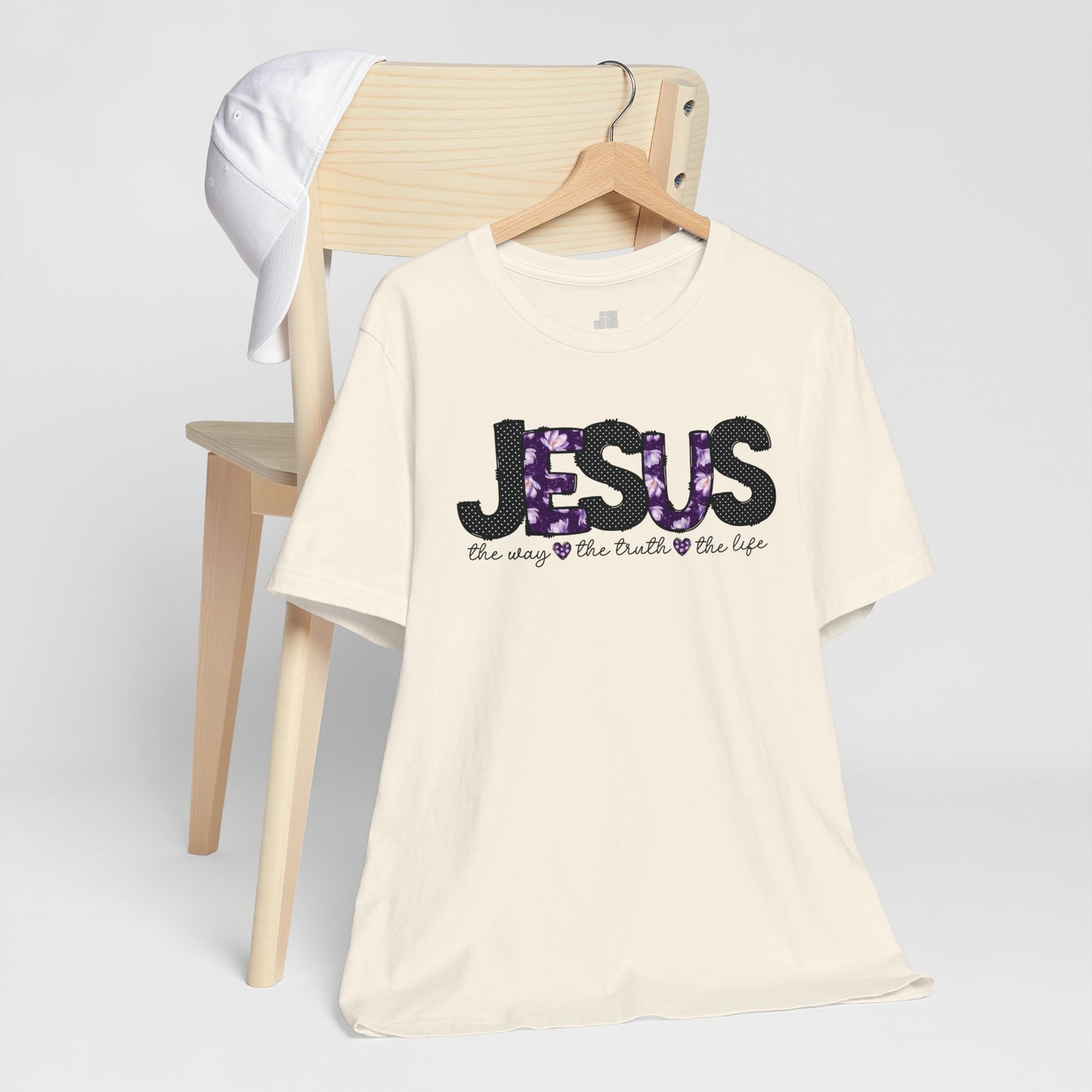 Jesus The Way The Truth The Life Soft Cotton Tee - Christian Shirt